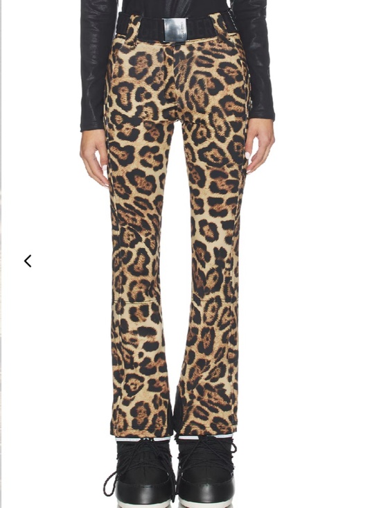 Goldbergh Pants - Goldbergh sz US 8 Minou ski pants animal print jaguar brown leopard nwt